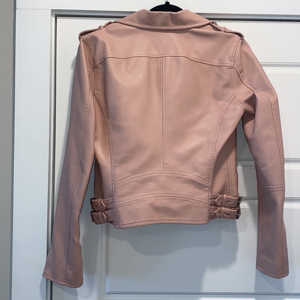 Pink moto jacket - Picture 3 of 3